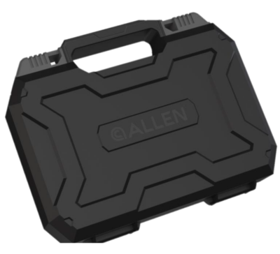 ALLEN Hardshell Pistol Case Firearms Up to 9 inch Black
