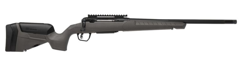 SAVAGE 110 TRAILBLAZER 350 LEGEND RIFLE 18″ FLUTED/T.B. FDG, TROPHY STOCK, 4RD