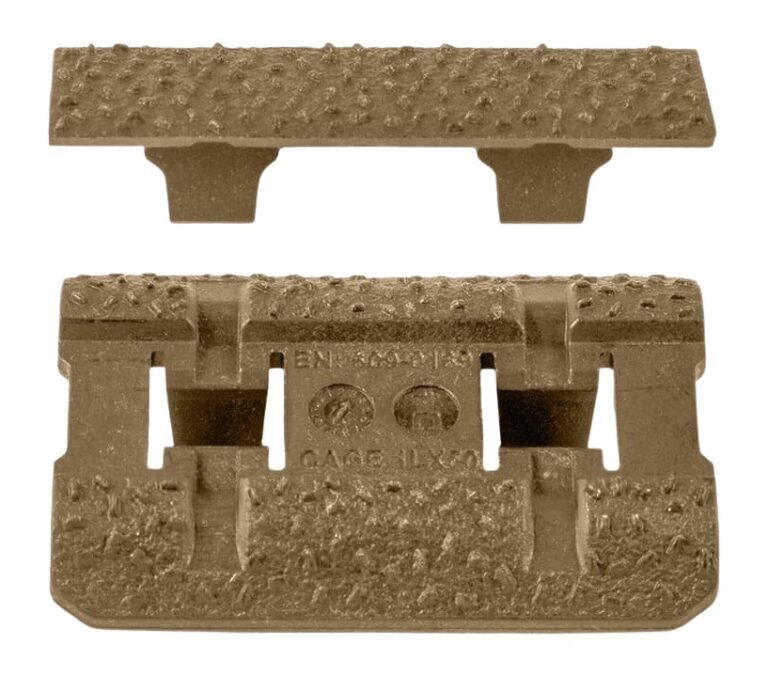 Magpul MAG603MCB Rail Covers Type 2 Black Aluminum
