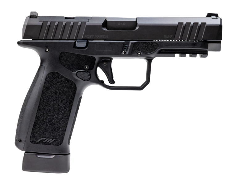 Rost Martin RM1F BLK 9MM 4.5IN OR 17RD/19RD FS 3 BACKSTRAPS POLY PISTOL