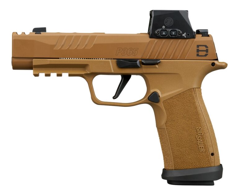 SIG SAUER 365 FUSE COMP DH3 DANIEL HORNER ROMEO SIG LOC 9MM PISTOL 3.7″ COYOTE O.R. 2-21RD1-17RD MAG SIG SAUER 365 FUSE COMP DH3 DANIEL HORNER ROMEO SIG LOC 9MM PISTOL 3.7″ COYOTE O.R. 2-21RD1-17RD MAG