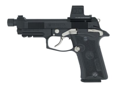 Langdon Tactical Tech 80X32BCBRE Beretta Cheetah 80X Micro-Compact 32 ACP 13+1 4.40″ Black Threaded Barrel, Black Carbon Steel Optic Ready/Serrated Slide, Black Cerakote Aluminum Frame w/Picatinny Rai