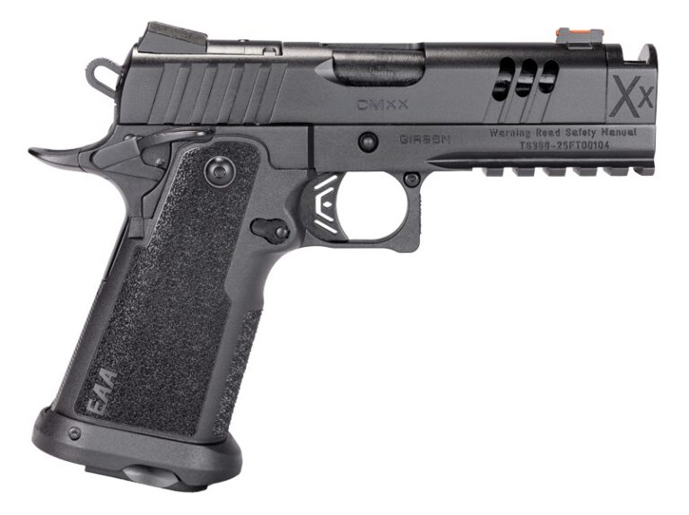 EAA GIRSAN WITNESS 2311 CMXX 9MM 4.25IN BARREL 17RD BLACK OR RMSc AMBI SAFETY   ACC RAIL COMPENSATED 395065