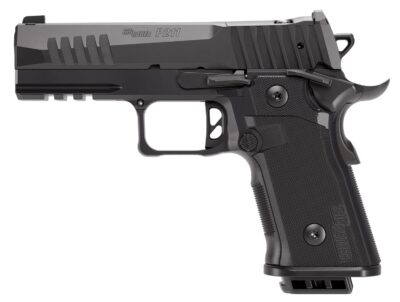 Sig Sauer 211CA9GT410 P211 GT4 Carry Frame 9mm Luger 10+1 4.20″ Black Barrel, Black Nitron Stainless Steel Optic Ready/Serrated Slide & Stainless Steel Frame w/Beavertail & Picatinny Rail, G10 Grip Pa