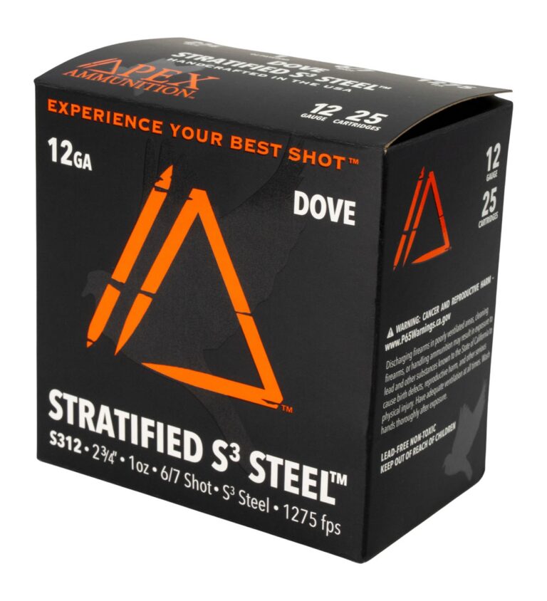 APEX AMMO ED12S-67 12G 2.75 1 6/7 25/10 APEX AMMO ED12S-67 12G 2.75 1 6/7 25/10