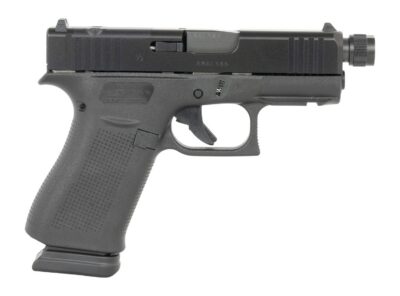 Glock UX4350201FRMOSTB G43X  9mm Luger 10+1 3.41″ Black Threaded Barrel, Black Steel Optic Ready/Serrated Slide, Black Polymer Frame w/Accessory Rail, Ambidextrous