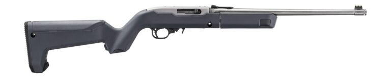 Ruger 32016 10/22 Takedown 22 LR 10+1 16.40″ Satin Stainless Threaded Barrel, Satin Stainless Stainless Steel Drilled & Tapped Receiver, Stealth Gray Magpul Hunter X-22 Backpacker Synthetic Stock Ruger 32016 10/22 Takedown 22 LR 10+1 16.40″ Satin Stainless Threaded Barrel, Satin Stainless Stainless Steel Drilled & Tapped Receiver, Stealth Gray Magpul Hunter X-22 Backpacker Synthetic Stock