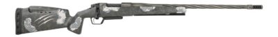 Fierce Firearms RIVSSN22CM22 Rival Twisted Rival XP 2.0 NRL Edition 22 Creedmoor 22″ Black Cerakote Stainless Steel Spiral Fluted Barrel & Drilled & Tapped Receiver, Arca Rail Forend, Carbon Matrix Pu
