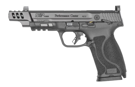 Smith & Wesson Performance Center M&P 2.0, 10MM, Optic Ready, 5.6″ Barrel, Black, 10 Rnds, CA Compliant