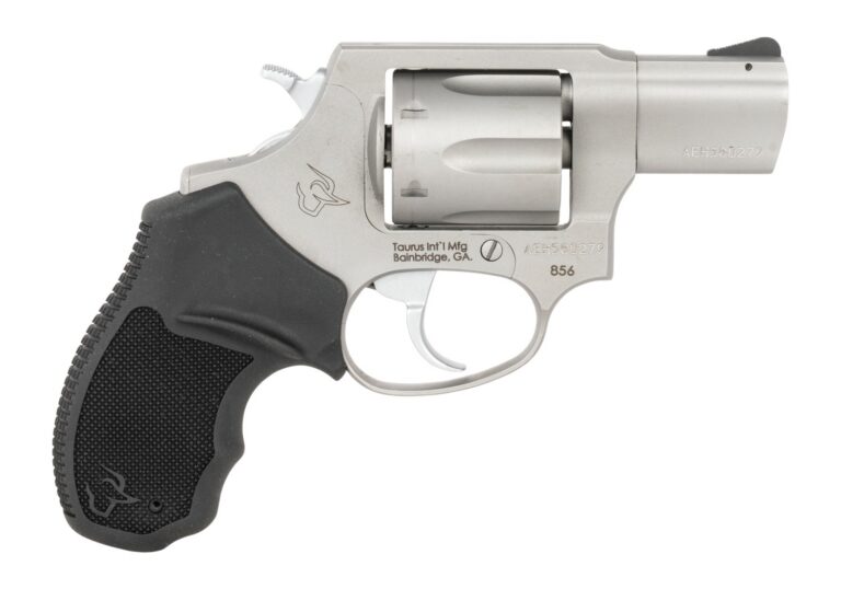 Taurus 2-85629-CK2 856 Small 38 Special +P 6 Shot 2″ Matte Stainless Steel Barrel, Cylinder & Frame, Transfer Bar Safety, Exposed Hammer Taurus 2-85629-CK2 856 Small 38 Special +P 6 Shot 2″ Matte Stainless Steel Barrel, Cylinder & Frame, Transfer Bar Safety, Exposed Hammer
