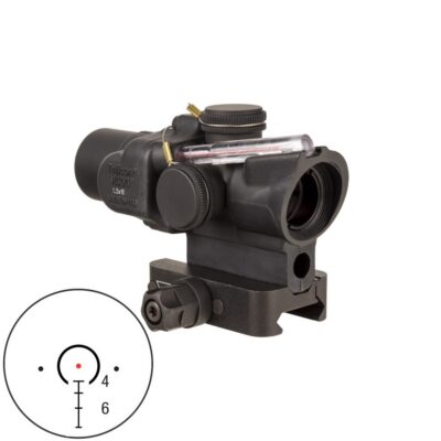 Trijicon ACOG TA44 Compact Rifle Scope 1.5x 16 mm Dual-Illuminated Reticle Q-LOC Mount Matte SKU – 877960 TA44-C-400390