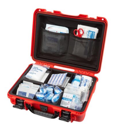NANUK 910S-880RD-PA0-FSA02 910 FIRST AID CASE RED
