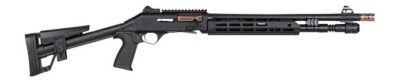 PANZER M4 SPEED PRO ARGO 12G S/A 3″ 18.5″ BBL, BLACK W/ BRONZE TITANIUM