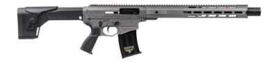 Panzer Arms PAAR12GLF AR12 G5 Semi-Auto 5+1 18.50″ Gray Cerakote Aluminum/Polymer Receiver w/Picatinny Rail, M-LOK Handguards, Black Synthetic Stock