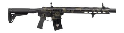 Panzer Arms PAAR12PROBMLF AR12 Pro-L Semi-Auto 3″ 5+1 18.50″ Black Barrel, Multicam Aluminum Receiver w/Picatinny Rail, M-LOK Handguards, Gray Synthetic Stock, Black Polymer Grip