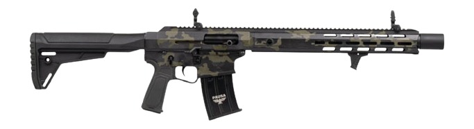 Panzer Arms PAAR12PROBMLF AR12 Pro-L Semi-Auto 3″ 5+1 18.50″ Black Barrel, Multicam Aluminum Receiver w/Picatinny Rail, M-LOK Handguards, Gray Synthetic Stock, Black Polymer Grip Panzer Arms PAAR12PROBMLF AR12 Pro-L Semi-Auto 3″ 5+1 18.50″ Black Barrel, Multicam Aluminum Receiver w/Picatinny Rail, M-LOK Handguards, Gray Synthetic Stock, Black Polymer Grip