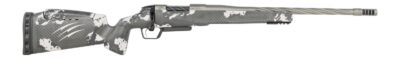 Fierce Firearms RIVSSX22CM18GP Twisted Rival XP 2.0 22 Creedmoor 3+1 18″ Glacier Cerakote Spiral Fluted Threaded Barrel, Stainless Steel Drilled & Tapped Receiver, Arca Rail Forend, Phantom Camo Push