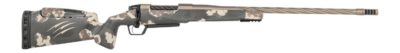 Fierce Firearms RIVSSX7PRC22BDS Twisted Rival XP 2.0 7mm PRC 3+1 22″ Smoked Bronze Cerakote Spiral Fluted Threaded Barrel, Stainless Steel Drilled & Tapped Receiver, Arca Rail Forend, Desert Shadow Ca