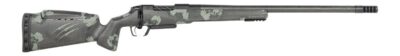 Fierce Firearms RIVSCX22CM18BF Carbon Rival XP 2.0 22 Creedmoor 3+1 18″ Carbon Fiber Match Grade Barrel, Black Cerakote Stainless Steel Drilled & Tapped Receiver, Forest Camo Push Button Adj Cheek Pie