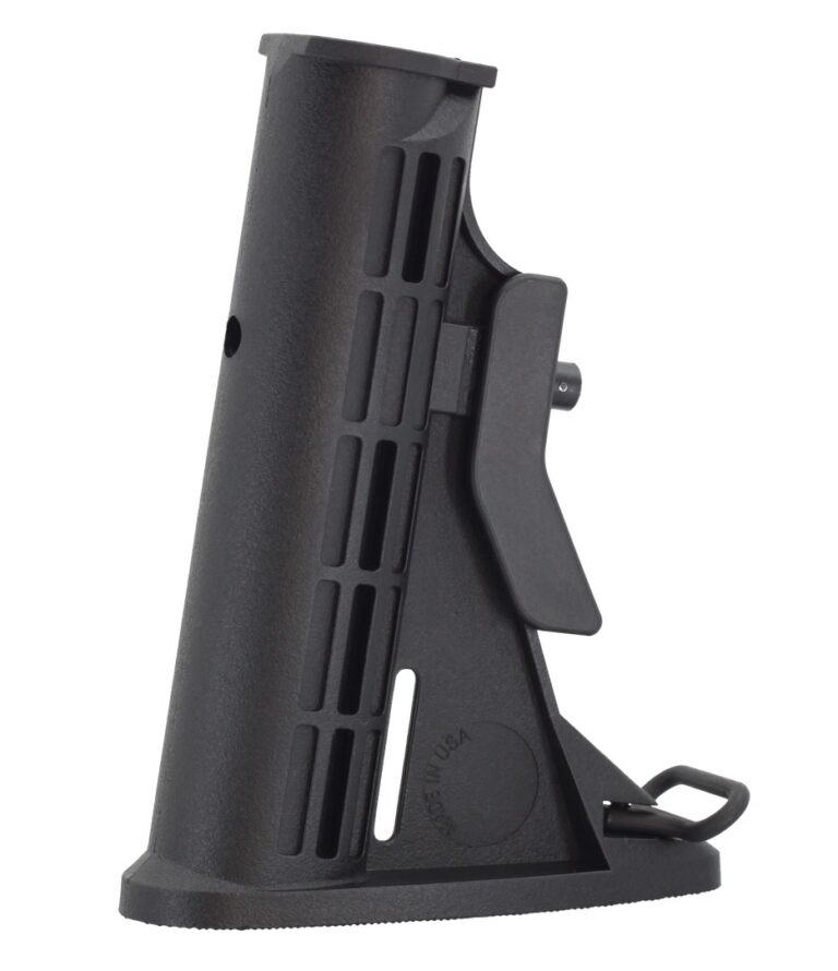 JE MACHINE PS-ST2B MILSPEC ADJ STOCK BLK JE MACHINE PS-ST2B MILSPEC ADJ STOCK BLK