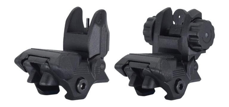 JE MACHINE TS-PS22B FLIP UP F/R SIGHT POLY JE MACHINE TS-PS22B FLIP UP F/R SIGHT POLY