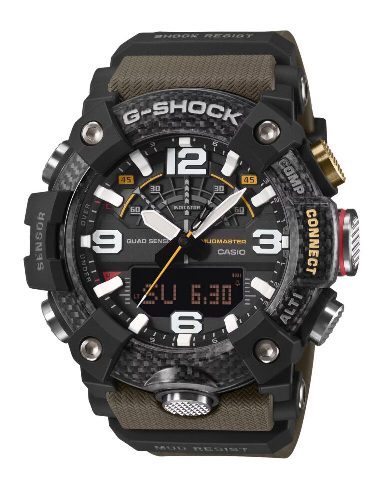 GSHOCK GG-B100X-1A3    ANALOG-DIG MUDMASTER GRN