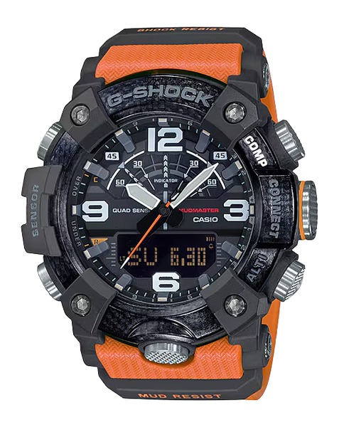 GSHOCK GG-B100X-1A9CR ANALOG-DIG MUDMASTER ORANGE GSHOCK GG-B100X-1A9CR ANALOG-DIG MUDMASTER ORANGE