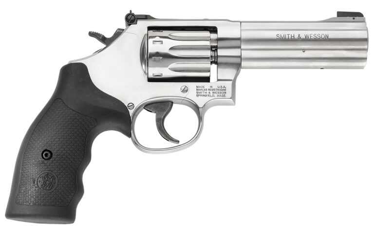 Smith & Wesson 160584 Model 617 22 LR Stainless Steel 4″ Barrel & 10 Shot Cylinder, Satin Stainless Steel K-Frame, Black Polymer Grip,Internal Lock Smith & Wesson 160584 Model 617 22 LR Stainless Steel 4″ Barrel & 10 Shot Cylinder, Satin Stainless Steel K-Frame, Black Polymer Grip,Internal Lock