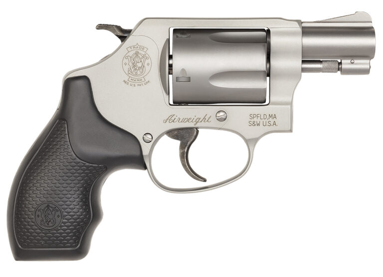 Smith & Wesson 163050 Model 637 *CA Compliant 38 S&W Spl +P 5 Shot 1.88″ Stainless Steel Barrel/Cylinder, Matte Silver Aluminum Alloy J-Frame, Integral Front Sight, Internal Lock Smith & Wesson 163050 Model 637 *CA Compliant 38 S&W Spl +P 5 Shot 1.88″ Stainless Steel Barrel/Cylinder, Matte Silver Aluminum Alloy J-Frame, Integral Front Sight, Internal Lock