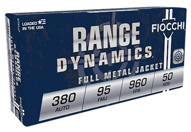 Fiocchi 380AP Shooting Dynamics 380 ACP 95 gr Full Metal Jacket (FMJ) 50 Bx/ 20 Fiocchi 380AP Shooting Dynamics 380 ACP 95 gr Full Metal Jacket (FMJ) 50 Bx/ 20