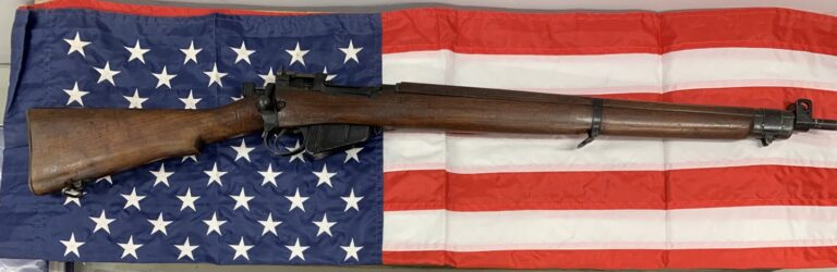 Enfield, 4MK1, 303, Rifle, Bolt Actio, 25″, Black Hard Case