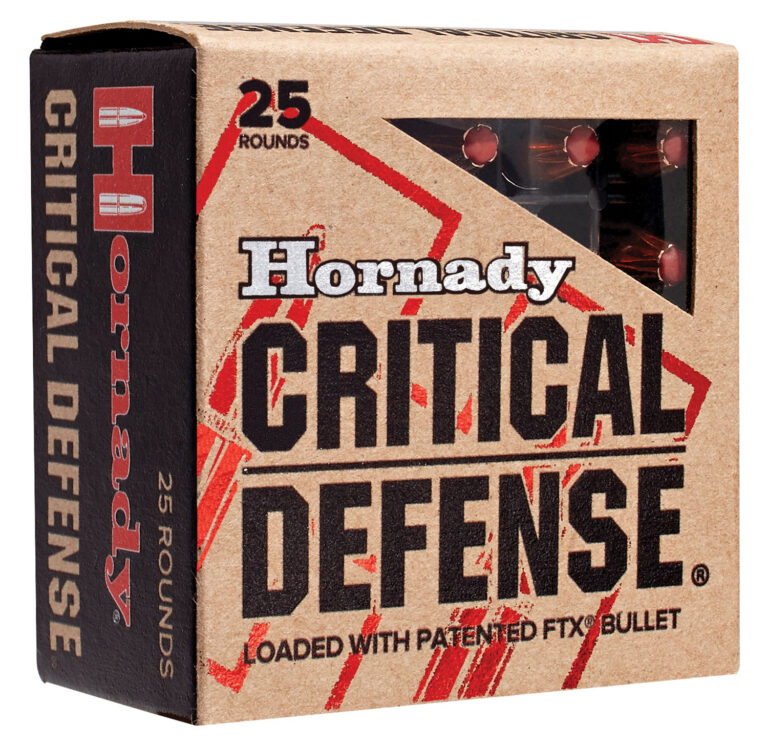 Hornady 90080 Critical Defense 380ACP 90gr Hornady Flex Tip eXpanding 25 Per Box/10 Case Hornady 90080 Critical Defense 380ACP 90gr Hornady Flex Tip eXpanding 25 Per Box/10 Case