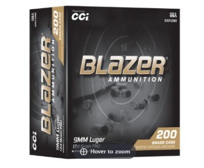 BLAZER BRASS 9MM 124GR FMJ 200/5