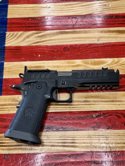 Watchtower Apache, 4.6″ Barrel, Black, 9mm, Semi Auto, 1 10 Round Magazine, OEM Case, OEM Lock