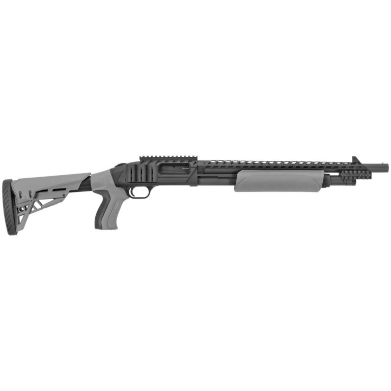 Mossberg, 500, ATI Tactical, TALO, Pump, 12 Gauge, 3″ Chamber, 18.5″, Gray, Collapsible Stock, 5 Round, Bead Sight Mossberg, 500, ATI Tactical, TALO, Pump, 12 Gauge, 3″ Chamber, 18.5″, Gray, Collapsible Stock, 5 Round, Bead Sight