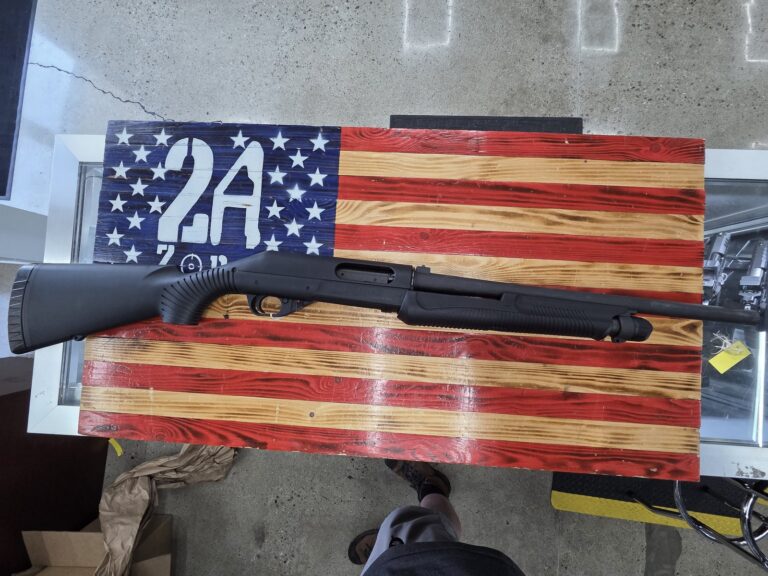 Benelli Nova Tactical, Pump Action, Shotgun, 12g, 18.5″ Barrel, Black, OEM BOX & Manual, No Lock Benelli Nova Tactical, Pump Action, Shotgun, 12g, 18.5″ Barrel, Black, OEM BOX & Manual, No Lock