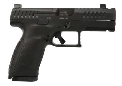 CZ P-10C 9MM 4IN BARREL 10RD BLACK FINISH PORTED OPTICS-READY BARREL AND SLIDE BLACK POLYMER FRAME NITRIDE SLIDE FIXED SIGHTS 3 BACKSTRAPS REVERSIBLE MAG CATCH 01578