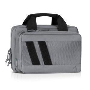 Savior Equipment Specialist Double Pistol Case – Gray