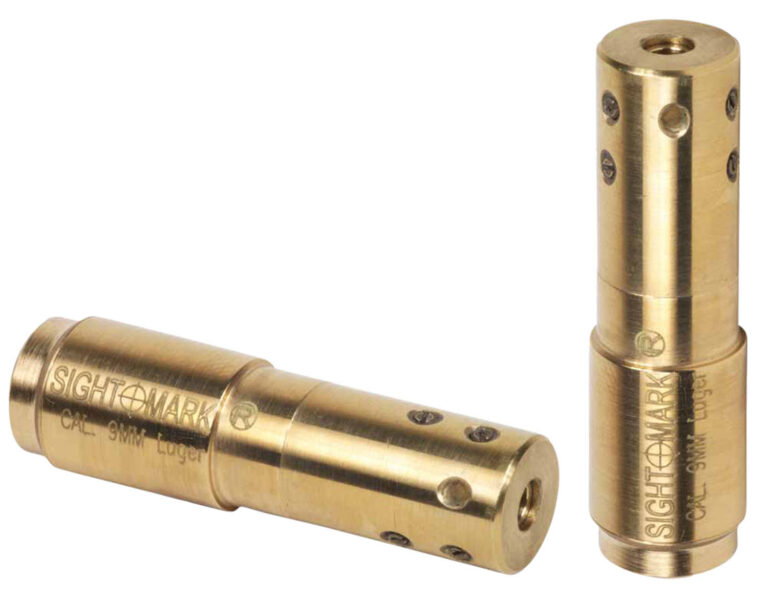 Sightmark SM39015 Boresight Red Laser for 9mm 632-650nM Wavelength Includes Battery Pack & Carrying Case Sightmark SM39015 Boresight Red Laser for 9mm 632-650nM Wavelength Includes Battery Pack & Carrying Case