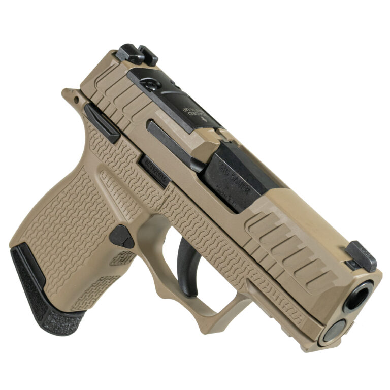 Sig Sauer Shark Coast Customs P365 9mm 3.1″ Barrel 10 Round Mags FDE – CA Approved Sig Sauer Shark Coast Customs P365 9mm 3.1″ Barrel 10 Round Mags FDE – CA Approved