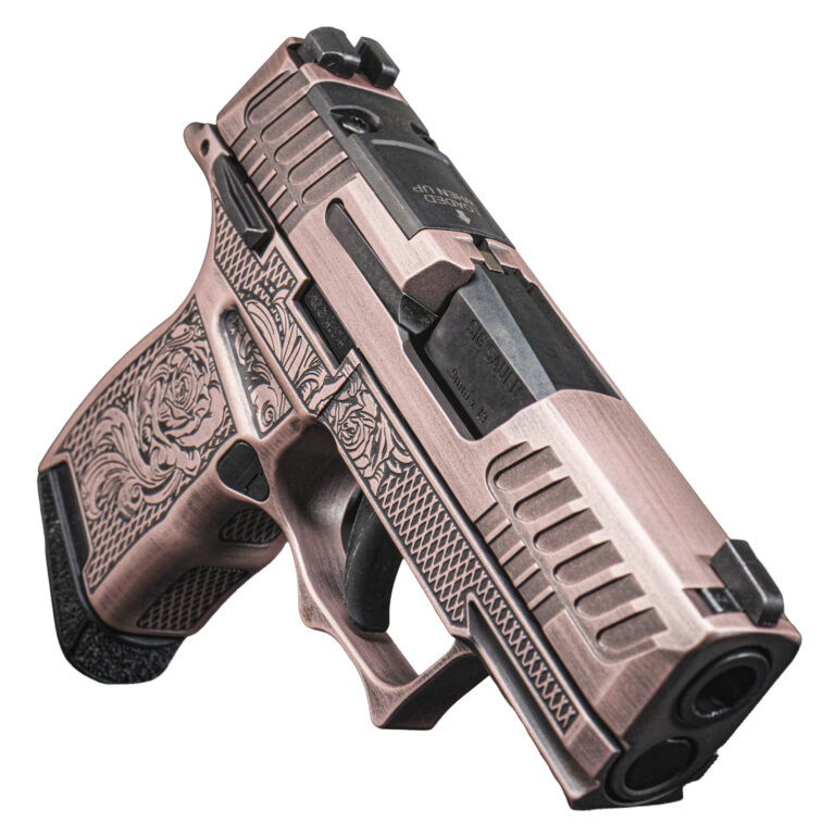 Shark Coast Customs Cali-365 Rose Gold 9mm 3.1″ 10rd Custom Metal Sig Sauer By Shark Coast Tactical Scc0584cali3r Shark Coast Customs Cali-365 Rose Gold 9mm 3.1″ 10rd Custom Metal Sig Sauer By Shark Coast Tactical Scc0584cali3r