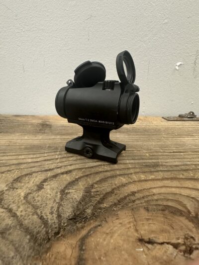 Aimpoint Micro T-2 2 MOA Red Dot, Black, Reptilia Riser, Aimpoint 3X-C 3x Magnifier, FlipMount & TwistMount