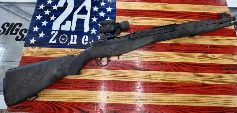 SPRINGFIELD ARMORY M1A, 16.25″ Barrel, .308, Black, Semi-Auto, Aimpoint Carbine Optic, 3 10 Round Magazines, OEM Bag, No Lock SPRINGFIELD ARMORY M1A, 16.25″ Barrel, .308, Black, Semi-Auto, Aimpoint Carbine Optic, 3 10 Round Magazines, OEM Bag, No Lock