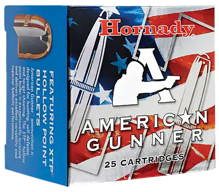 Hornady 90104 American Gunner 380 ACP 90 GR XTP Hollow Point 25 Bx/ 10 CS Hornady 90104 American Gunner 380 ACP 90 GR XTP Hollow Point 25 Bx/ 10 CS