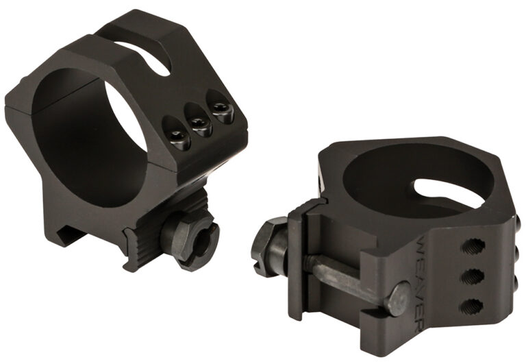 Weaver Mounts 99682 Six-Hole Picatinny Rings Matte Black 34mm Low Weaver Mounts 99682 Six-Hole Picatinny Rings Matte Black 34mm Low