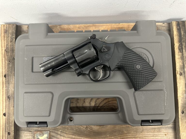 Smith & Wesson Model 586-7 L-COMP, L-Frame .357 Mag/.38 Special +P, 6-Shot, 3” Blued Carbon Steel Barrel, Blued Cylinder, Blued Carbon Steel Frame, Black Grip, Internal Lock Safety, Exposed Hammer Smith & Wesson Model 586-7 L-COMP, L-Frame .357 Mag/.38 Special +P, 6-Shot, 3” Blued Carbon Steel Barrel, Blued Cylinder, Blued Carbon Steel Frame, Black Grip, Internal Lock Safety, Exposed Hammer