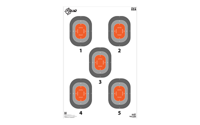 EZ AIM 23X35 PAPER TGT 5 SPOT 50PK WHT