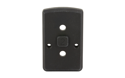 OFFSET OPTIC MOUNT PLATE #2 STANDARD HEIGHT (1.5”-1.8”) OPTIC PLATE