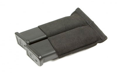 TEN-SPEED PISTOL MAGAZINE POUCH DOUBLE PISTOL MAG POUCH MOLLE MOUNT BLACK