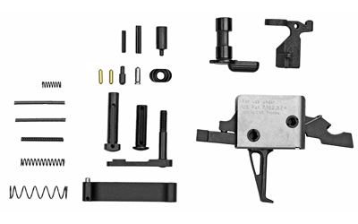 CMC Triggers AR15/AR10 Receiver Kit with Trigger Single Stage Flat 3-3.5 lb. Pull